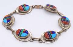 Sterling Silver Turquoise Bracelet
