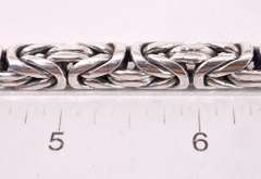 Brilliant Byzantine Necklace in Sterling Silver