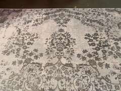 MARVELOUS VINTAGE REPRO DESIGN RUG 8X11