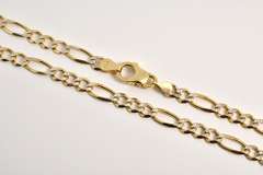 Long Sturdy Figaro Necklace