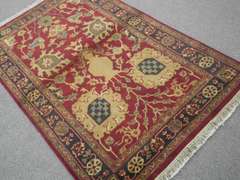 Handmade Indo Agra Design 3.11x6.2