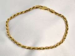 Reflective Diamond Cut Rope Bracelet