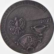 2001 Poland 20 Zlotych - Amber Route Commemorative Coin