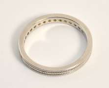 Delicate Yellow Sapphire WG Band