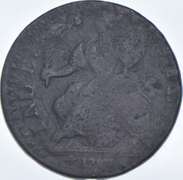 1787 Connecticut Pre-Federal Dollar - Arrows - M14-H - W2895