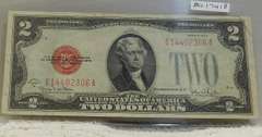 1928-G $2 US Note, lite circ, first yr sm size