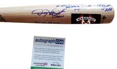 Warriors Cast Autographed X7 Baseball Bat James Remar +6 ACOA