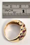 Lovely Ruby and Diamond Ring