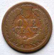 1877 Key Date Indian Cent