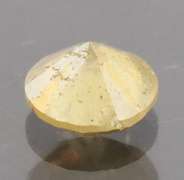 Stunning 0.53ct smooth cut Champagne Diamond solitaire