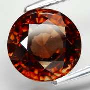 Top luster 4.58ct natural Imperial Zircon solitaire