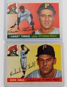 2 Topps 1955 Baseball Cards
