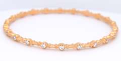 Outstanding 22kt Diamond Eternity Bangle