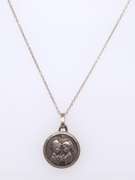 Vintage Sterling Silver Pendant on Chain