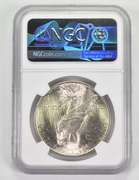 Mint Error MS63 1922 Peace Silver Dollar - Curved Clip @ 2:00 - NGC