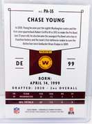 Chase Young 2020 Panini Rookie Football Card