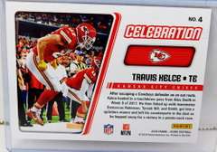 Travis Kelce 2018 Panini Football Card