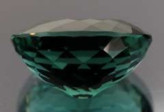 Designer 30.74ct blue green Hydrothermal Quartz