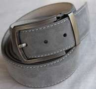 Classy Fine Quality Suede Belt, Made In Italy