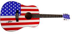 Toby Keith Autographed Facsimile Signed Acoustic Guitar