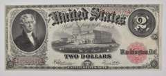 1917 $2 United States Legal Tender Note - Large Note - CJJX