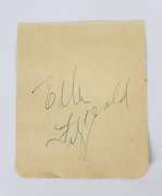 Ella Fitzgerald Autographed Signed Album Page Jazz Legend ACOA