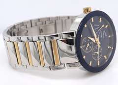 Bulova Futuro Modern Blue Dial Quartz Watch