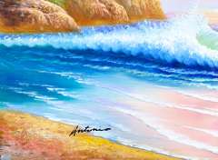 ONE OF A KIND BEAUTIFUL PAINTING ON CANVAS