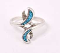 Turquoise Ring in Sterling Silver