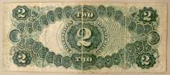 $1 Series 1917 $2 US Note