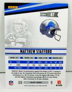 Matthew Stafford 2012 Panini Football Card