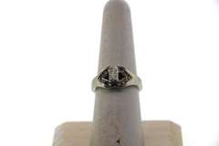 14k White Gold Channel Set Diamond Ring