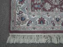 Handmade Kashan Design Runner 2.8x11.9