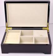 Beautiful Italian Hand Made Gustav Klimt Inspired  Jewelry Music Box