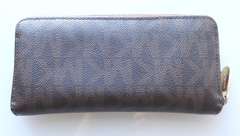 Micheal Kors Jet Se Contiental Brown Wallet