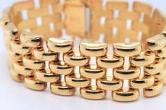 Sterling Silver Wide Bracelet