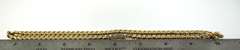 Elegant Handmade Italian 14k Gold Curb Chain Necklace