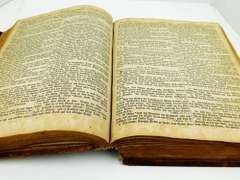 1828 Martin Luthers German Leather Bible
