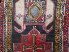 Semi Antique Persian Kurdish 13.4x3.7