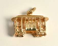 Sweet Cable Car/Trolley 14k Charm