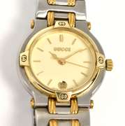 Luxury Gucci Women's Watch in SS & Gold