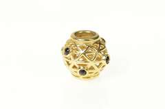 14K Yellow Gold Pandora Black Onyx Constellation Charm/Pendant