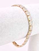 Gold Plated Bracelet in Sterling Silver