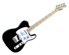 Cinderella Autographed Signed Guitar ACOA