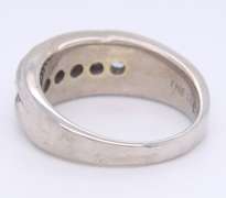 Outstanding White Gold 1.51cts Diamond Wedding Band