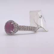 14kt Gold, Ruby, & Diamond Ring