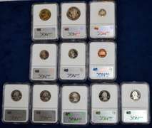 Complete Set Of 2005 Proof Coins NGC PF69 Ultra Cameo