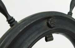 Vintage Large Naval Ship's Wheel Pocket Watch Holder