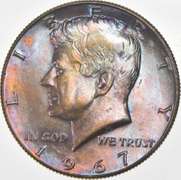 1967 Kennedy Half Dollar