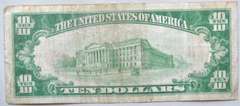 $ 10 1929 Wheeling West VA National Series Note